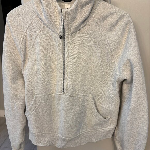 lululemon Tops - lululemon scuba half zip Size M/L